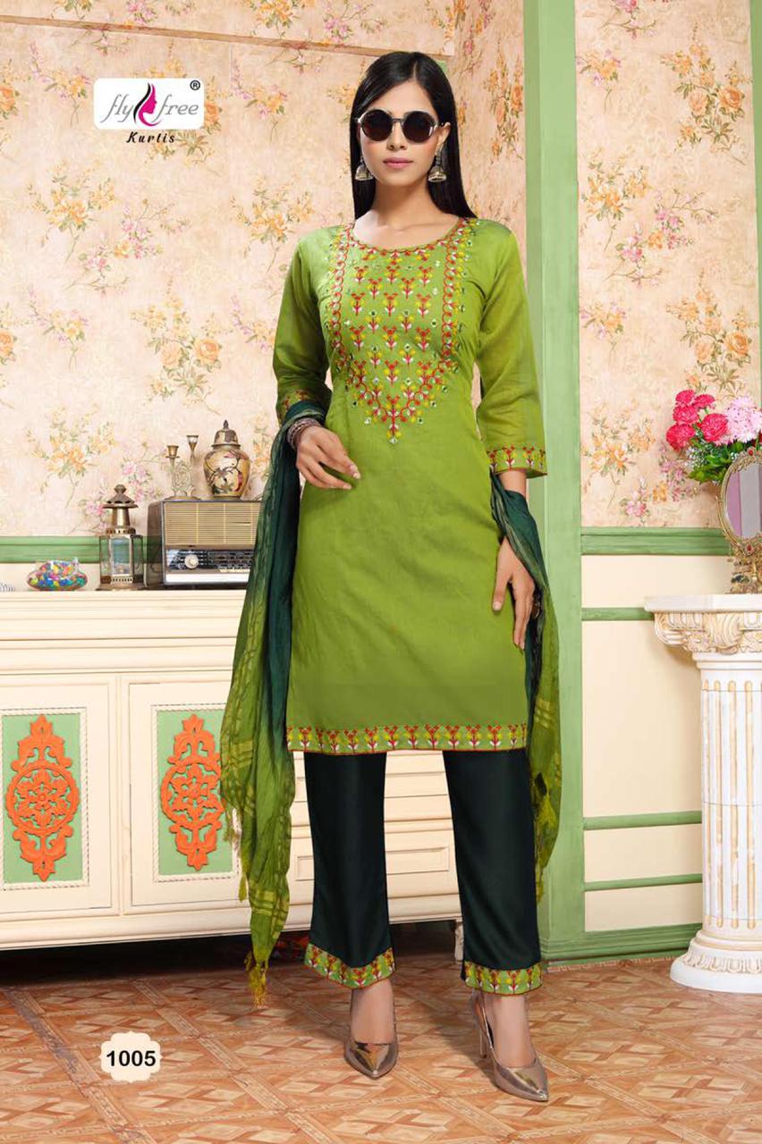 Fly Free Sung Fancy Designer Festival Wear Silk Ready Made Collection